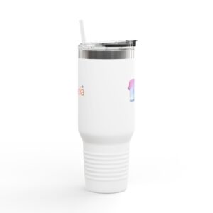 40oz Insulated Travel Mug - 17th latmedia* Edition - Image 3