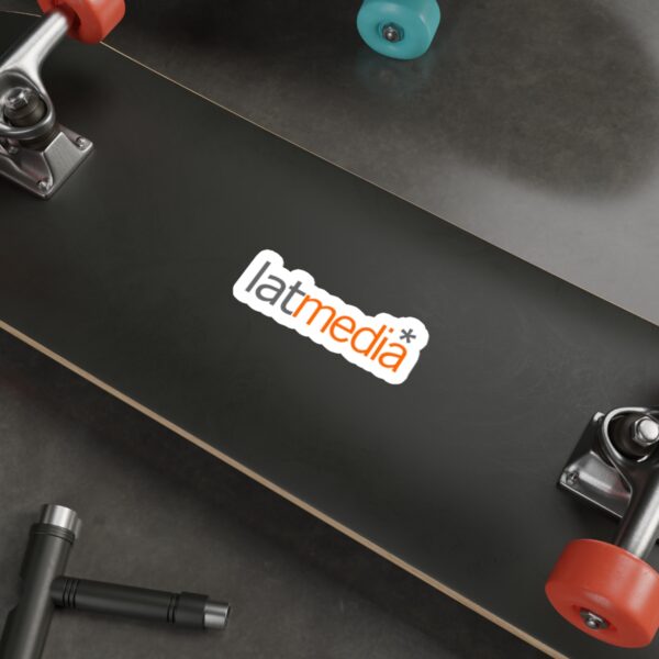 latmedia* Die-Cut Stickers - Versatile Décor for Tech Lovers & Creatives