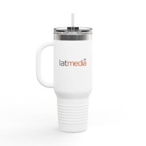 40oz Insulated Travel Mug - 17th latmedia* Edition - Image 2