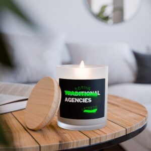 Candle - "Boring Traditional Agencies" - 11oz Scented Decor for Offices and Homes - Image 2